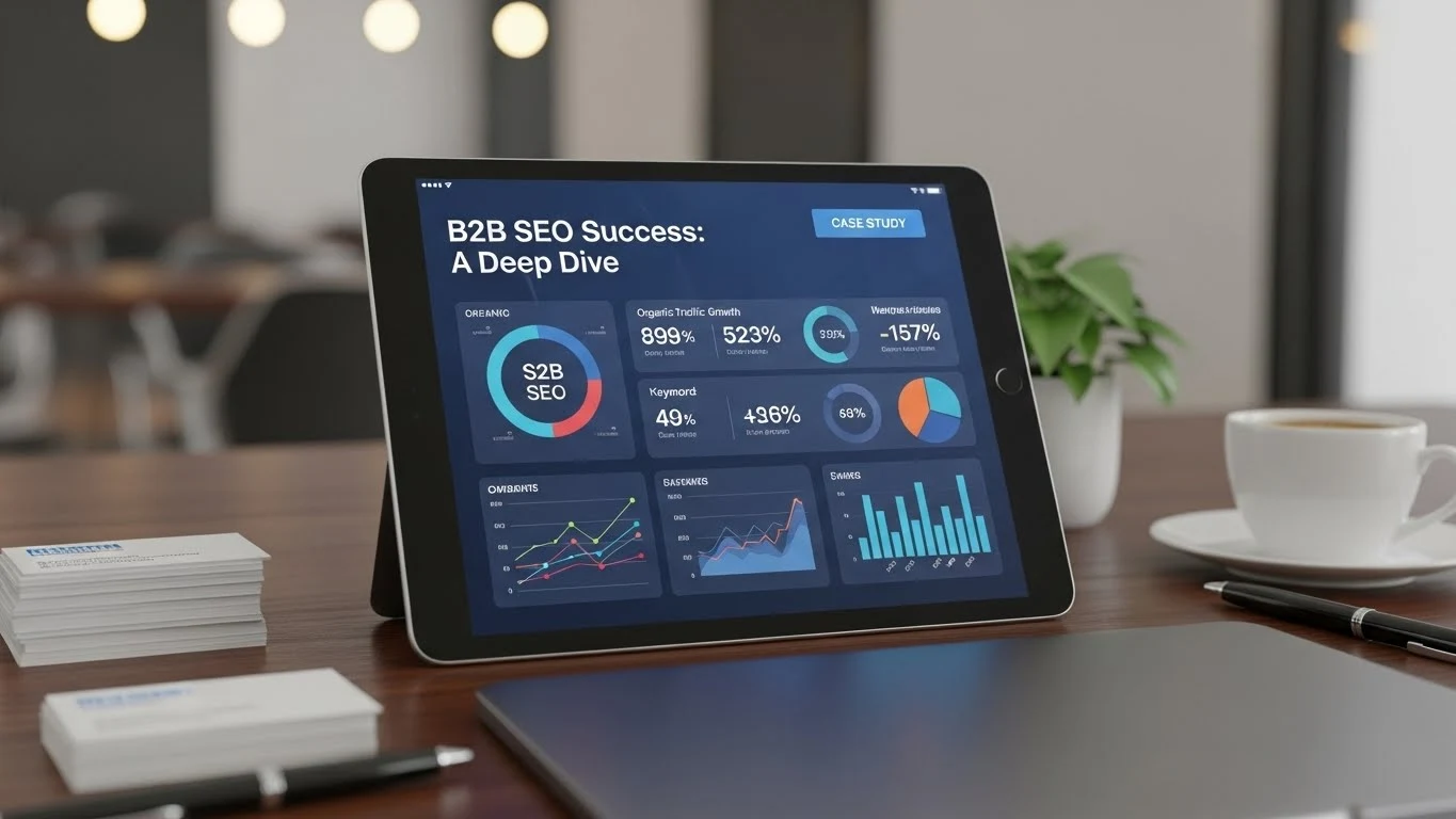 Case Study on B2B SEO: How a Smart Strategy Increased Traffic and Leads