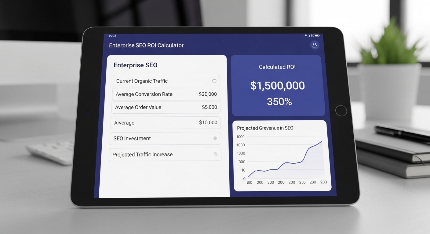 Enterprise SEO ROI Calculator