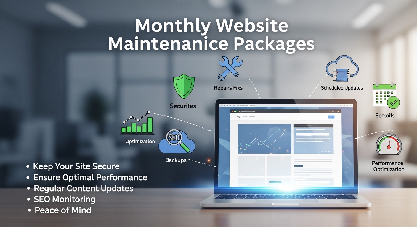 Monthly Website Maintenance Packages