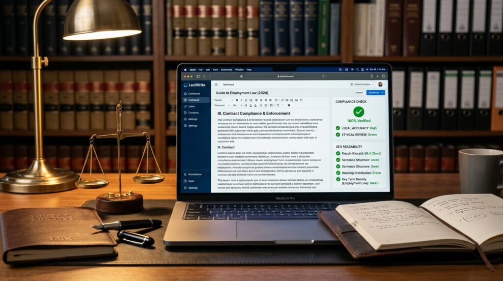 legal content writing