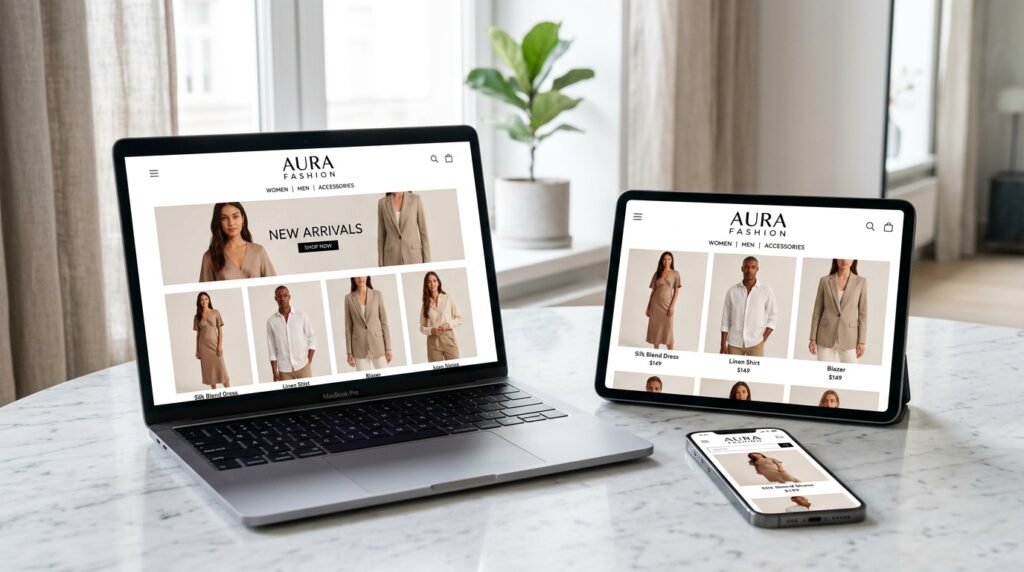 e commerce online solutions​